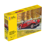 KIT PARA MONTAR HELLER MERCEDES 500 K SPECIAL ROADSTER 1/24 122 PEÇAS HLR 80710